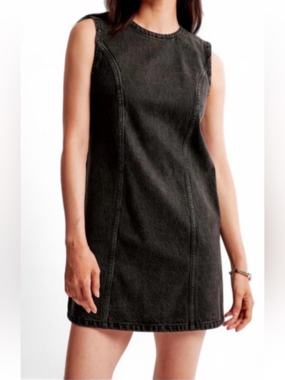 Abercrombie and Fitch Denim Mini Shift Dress